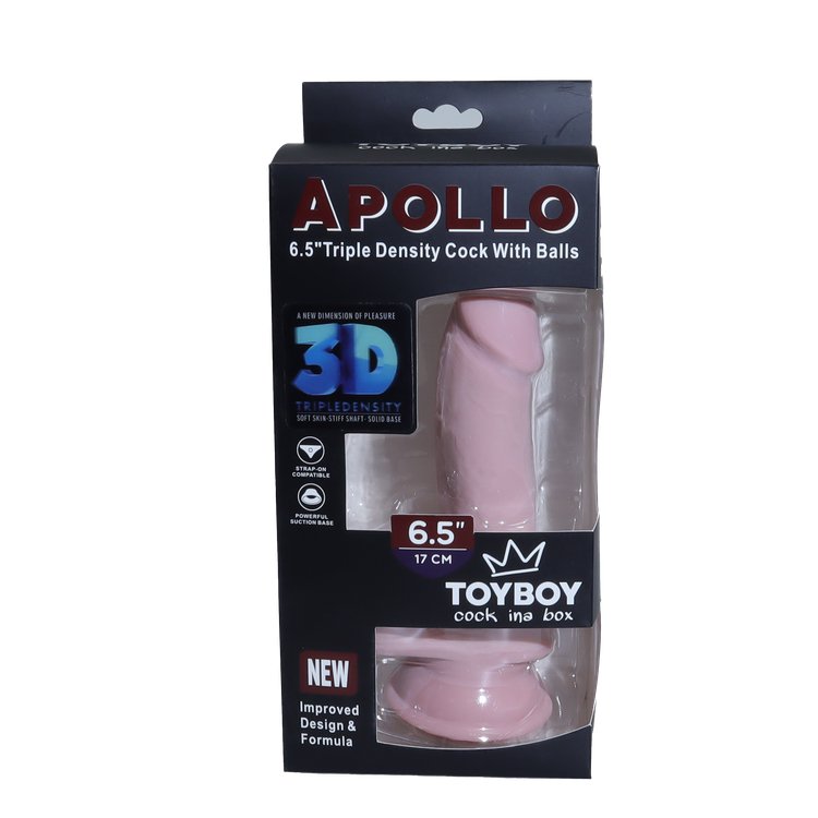 Toy boy Apollo דילדו ריאליסטי בינוני - Passionate society