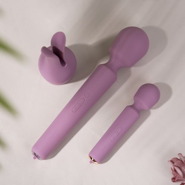 ויברטור וואנד לגירוי חיצוני - SVAKOM Mini Emma Neo Pink 🌹 - Passionate society