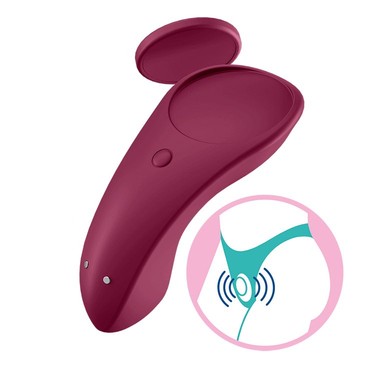 רטט חיצוני מתלבש Satisfyer Sexy secret - Passionate society