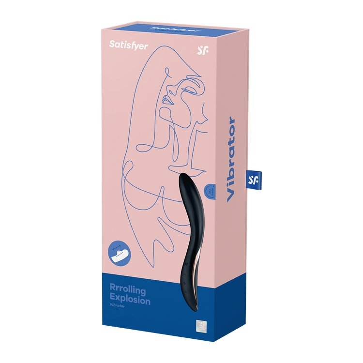 Satisfyer rolling explosion 💥ויברטור לנקודת ה G - Passionate society