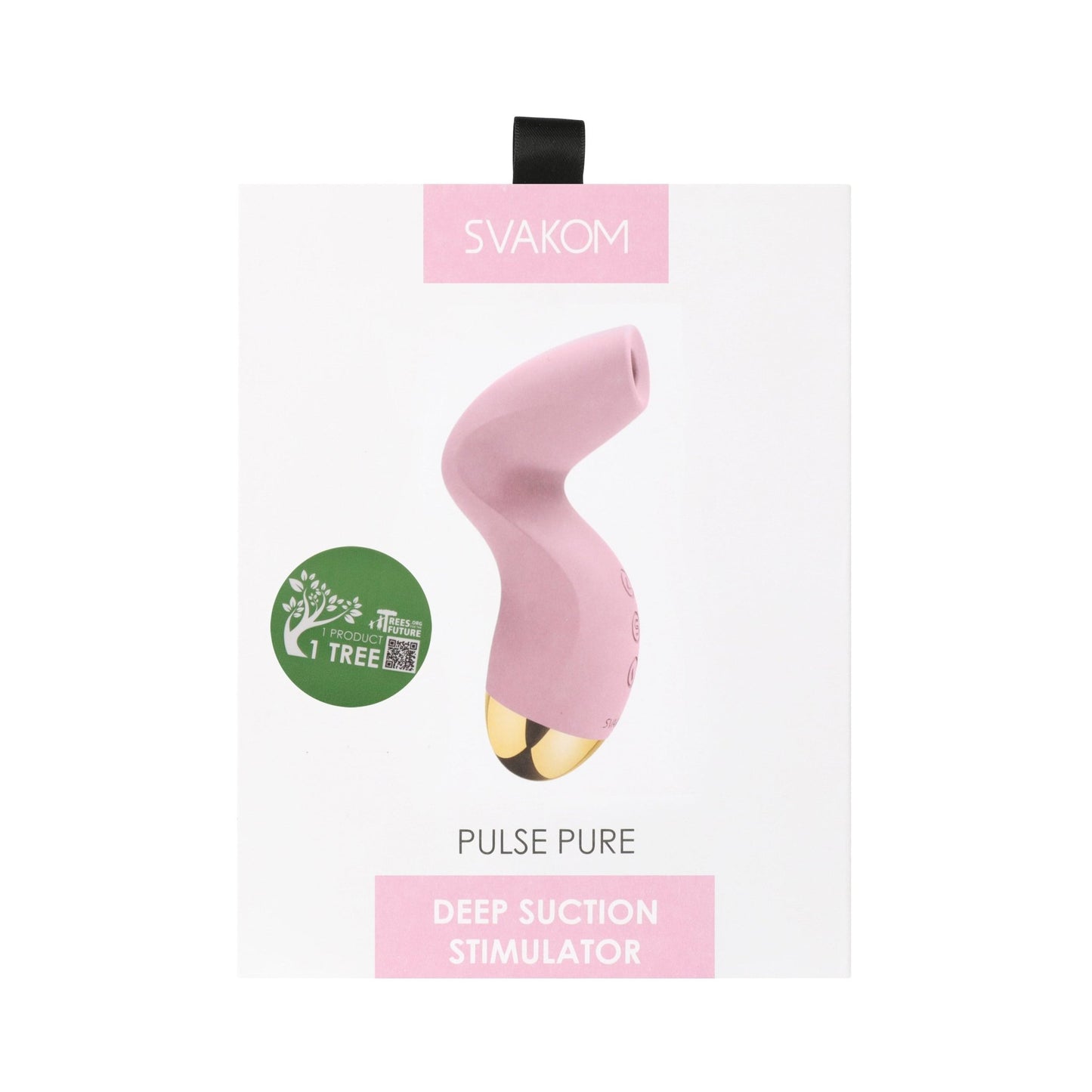 SVAKOM PULSE PURE - ויברטור יונק מרגש 💦 - Passionate society