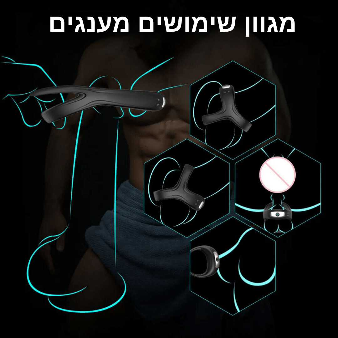 טבעת רטט Infinity Ring - Passionate society